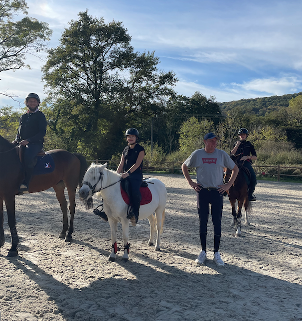 Stage de saut avec notre coach professionnel préféré <3