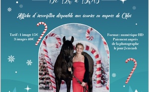 Réserve vite ta séance photo de Noël avec ton poney adoré !